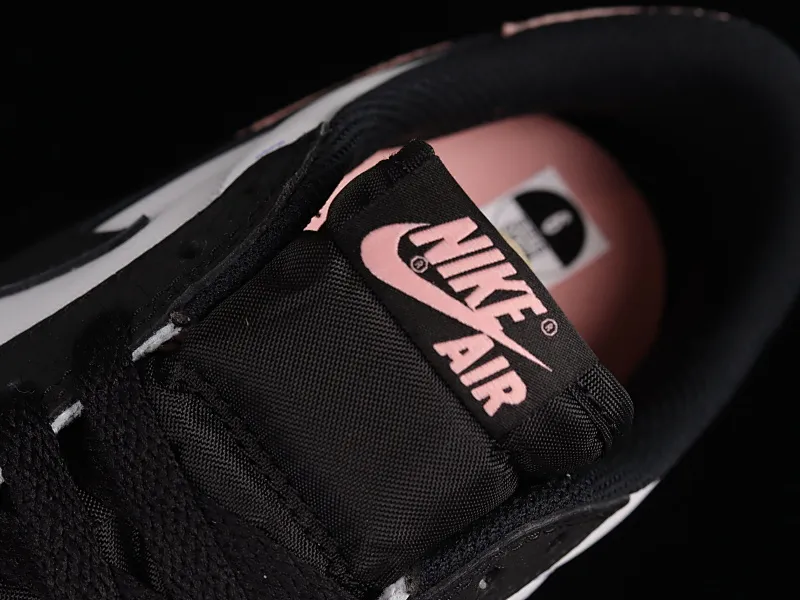 All categories Air Jordan Jordan series basketball shoes Air Jordan 1 Low pure original version Air Jordan 1 Low OG "Bleached Coral" AJ1 Joe 1 black pink toe full head layer low-top basketball shoes CZ0790-061
